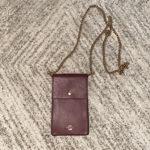 Coach phone crossbody